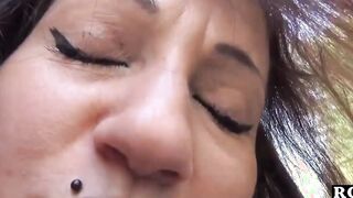 Pamela Magica as soon as she sees the penis she no longer understands anything. Bj and penetration into every hole