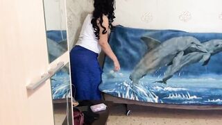 Milf taught stepson anal sex