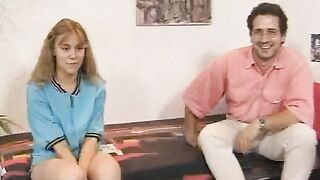 Teenie 18 yo leaves casting halfway because she doesn t like having to boned an mature man