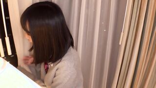 Gonzo of raw sex with tiny hooters 18yo by old bro. She satisfies him with handjobs and blowjobs. She feels orgasms with a continuous piston at the woman on top posture. Japanese amateur private porn.
