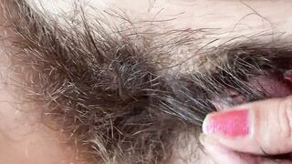 Unshaved bush bondage film