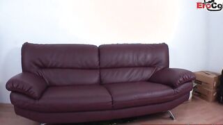 German Father try Porn casting with her step daughter