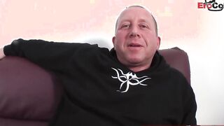 German Father try Porn casting with her step daughter