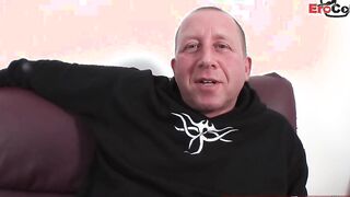 German Father try Porn casting with her step daughter