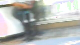 Dark Haired vixen eats out beauty red haired sluts and bangs her with strap-on