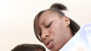 Huge Breasts - Huge Boobies Action! Nevaeh Givens 18 yo blows and