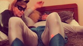 Catwoman blows Batman