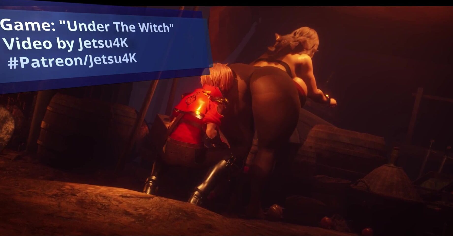 Under The Witch - Herba (Part two) [4K, 60FPS, 3D Cartoon Game, Uncensored,  Ultra Settings]