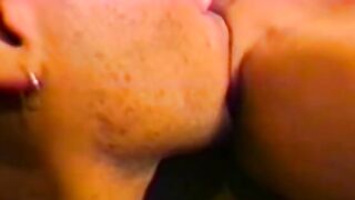 Bombshell white whore gets bent over pool table and screwed rough with african dick