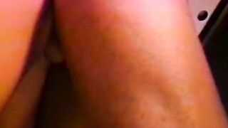 Bombshell white whore gets bent over pool table and screwed rough with african dick
