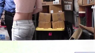 StripSearchPorn.com - Store officer fucking skinny shoplifter