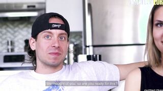 AMATEUR EUROPEAN - #Vanessa Siera - REAL DYKE CANADIAN TEENAGERS FIRST TIME WITH A BRO!