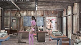 Fallout four Cutie Professor Fashion