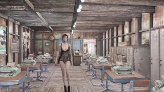 Fallout four Cutie Professor Fashion