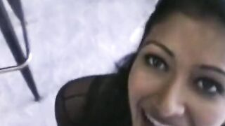 Desi nurse plays with her friend and then a guy joins