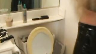 Aged want-wit likes when his younger blonde gf outfit humiliates him all way she is able
