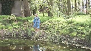 3Some Sex - Blonde 19 Year Old Deniska Plays Dirty 3 Way