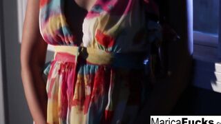 Japanese Pornstar Marica Hase gets naked