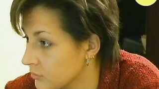 Hottie real cougar does casting for porn actress and ends up making a blow to the