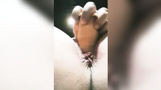 Mirelladelicia incredible sexy squirt, sexual bitch punching delicious toy inside luscious vagina