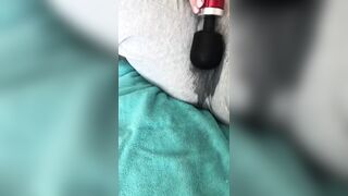 Huge Squirt inside her sweats!