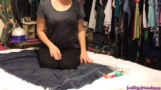 Fucking My Vagina & Asshole With Lollipops for You to Eat