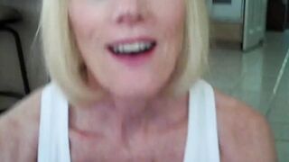 step Son Convinces Cougar To Jizzed