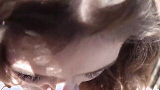 TINY GERMAN 19 YO CANDICE REAL pov BEACH SEX BY OLDER BRO