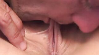 hot Blonde Angel Huge Inside A 3 Way Clip That Includes A Double Penetration