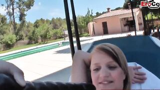 German Reporter pick up 18yo tourist 19 Yo at mallorca beach