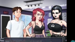 SUMMERTIME SAGA #152 • Covering her thicc booty with sexy jizz