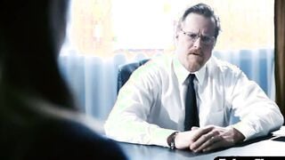 Naive mormon teenie exploited by sleazy bishop