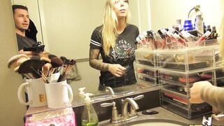 DTFsluts - Big Boobed Blonde Inked PAWG Karma Rx Screwed rough by BWC