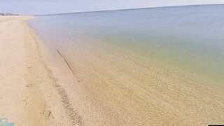 OMG STRANGER CUM INSIDE MY UNDERWEAR ON THE BEACH