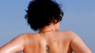 Outside Fellatio: Olly Doll give Atila anal sex and deep