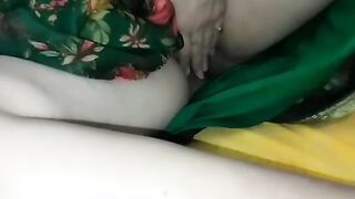 Young chick Remove Panty into Saree