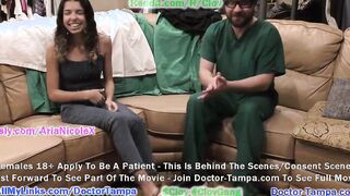 Become Doctor Tampa, Shock Ur Mixed Bombshell Next Door Aria Nicole As You Perform Her 1st Gyno