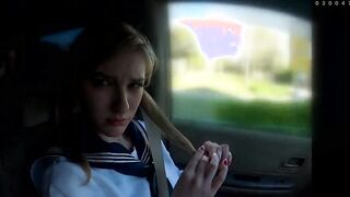 Amateur Student Cummed - Melody Hiina Marks - Pink Nipples x Jizzed to be Nice