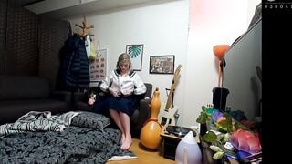 Amateur Student Cummed - Melody Hiina Marks - Pink Nipples x Jizzed to be Nice
