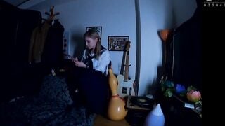 Amateur Student Cummed - Melody Hiina Marks - Pink Nipples x Jizzed to be Nice
