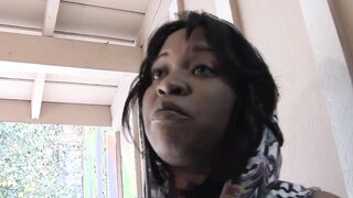 Ebony African BBW need an orgasm from his Neighbour