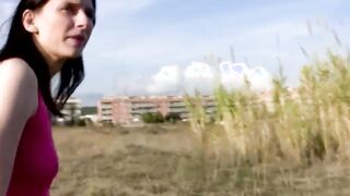 Outside Cummed! Pauline Cooper offer Terry Reid anal sex and