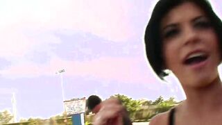 Tattoo Banged!! Inked 19 yo Abby Taylor blows and fucks eager