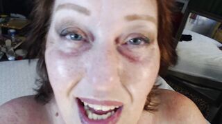 797 Friendly ginger DawnSkye1962 Is gorgeous into skimpy panties and hot african dress, her kisses enflame and her crazy talk only drives 1 closer to the edge.