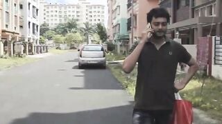 Long hair Indian house wife affair with Nokar