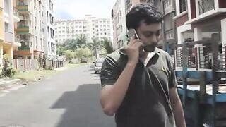 Long hair Indian house wife affair with Nokar