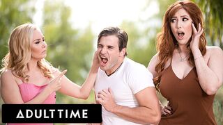 Stepson Bangs His Stepmom and Her BFF! SEXY THREE-WAY!