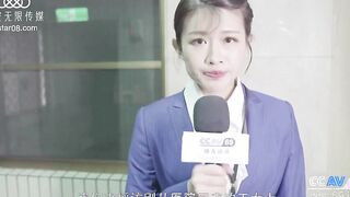 Rough banged chinese reporter screams beautifully and gets a jizzed, listen to that voluptuous voice