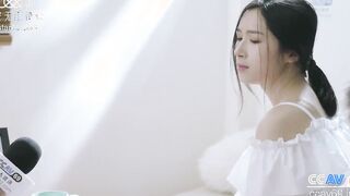 Rough banged chinese reporter screams beautifully and gets a jizzed, listen to that voluptuous voice