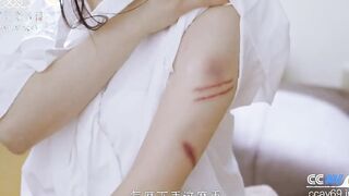 Rough banged chinese reporter screams beautifully and gets a jizzed, listen to that voluptuous voice